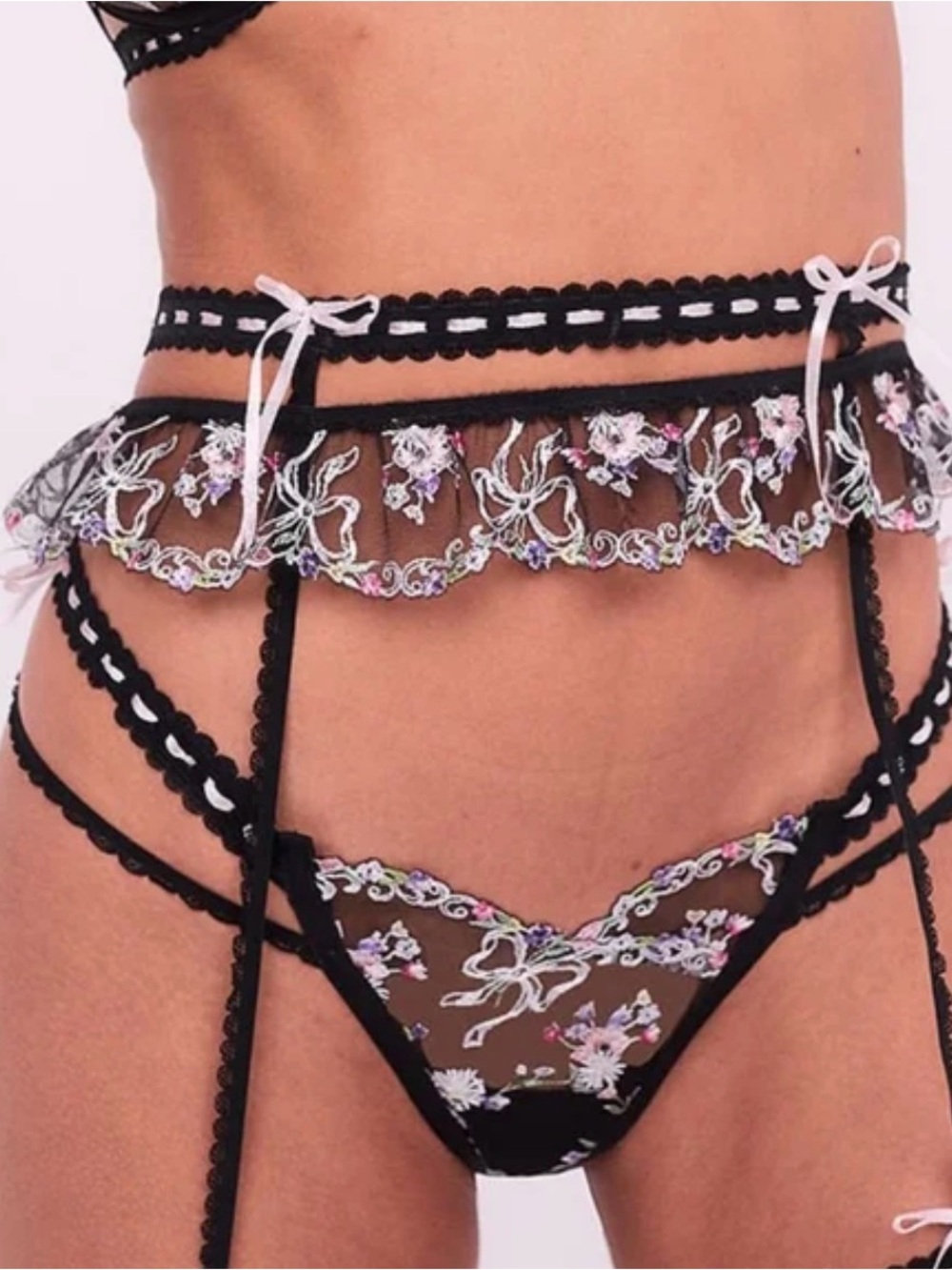 For Love & Lemons Garter (also have matching bra) *Brand New